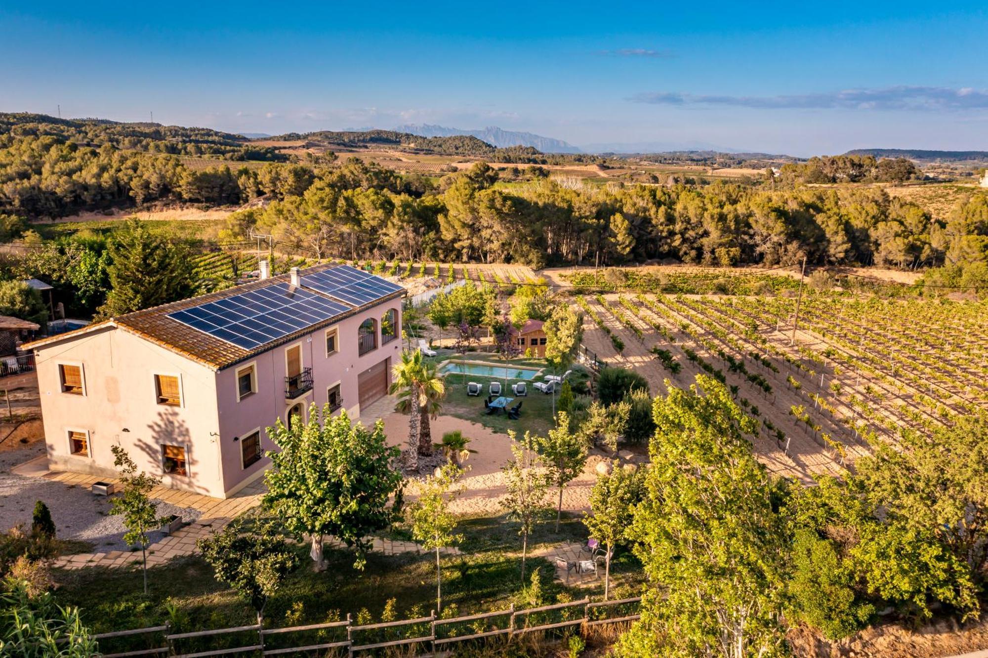 Masia Cal Magi Font-Rubi Exterior foto