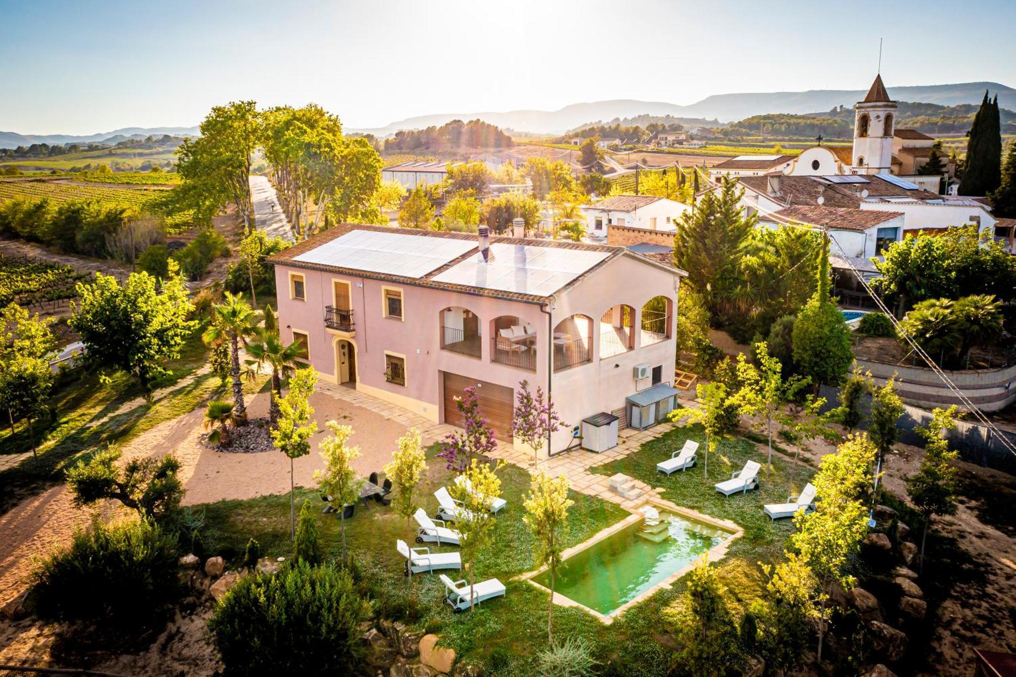 Masia Cal Magi Font-Rubi Exterior foto